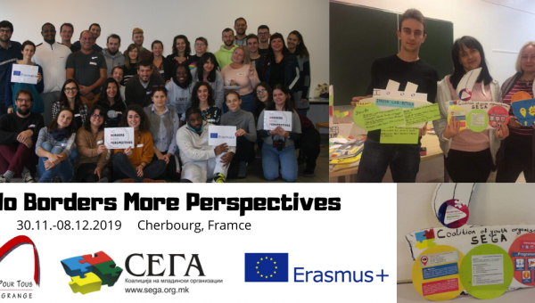 Participants of Coalition SEGA attended on Training for Youth Workers in France